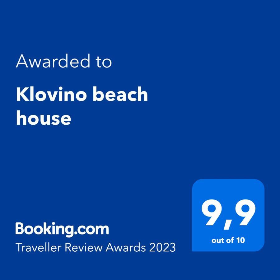 Klovino Beach House Douvia Екстер'єр фото